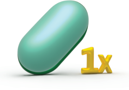 One pill once per day